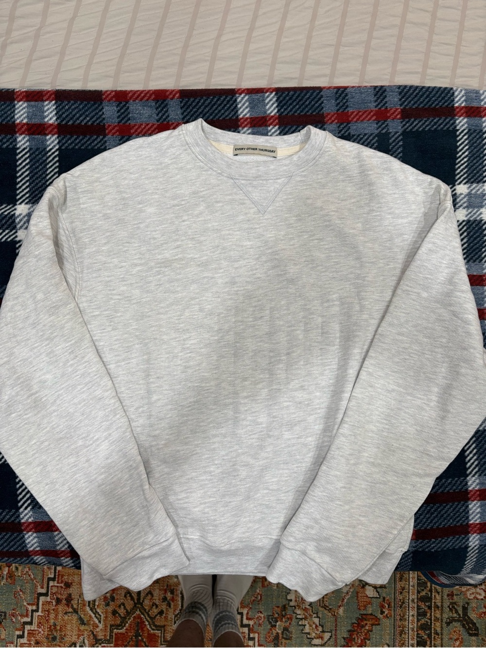 Every Other Thursday Garment Dyed Made in USA Crewneck Sweatshirt